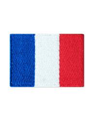 Vyšívané nažehlovací vlajky - Francie